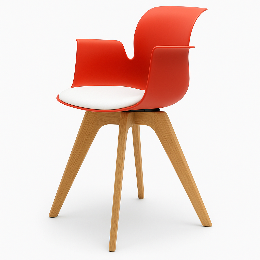 Pro Armchair Viersternholzgestell von Flötotto