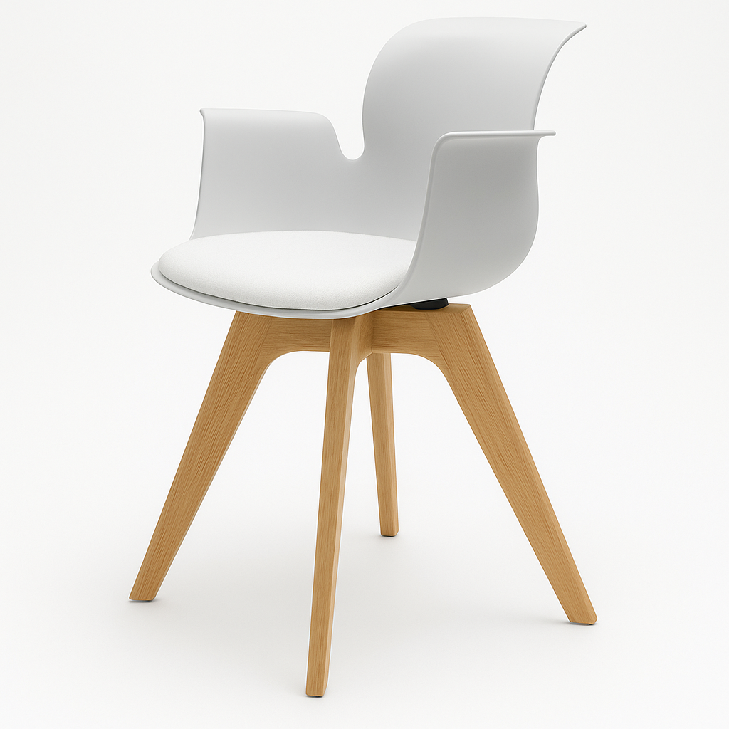 Pro Armchair Viersternholzgestell von Flötotto