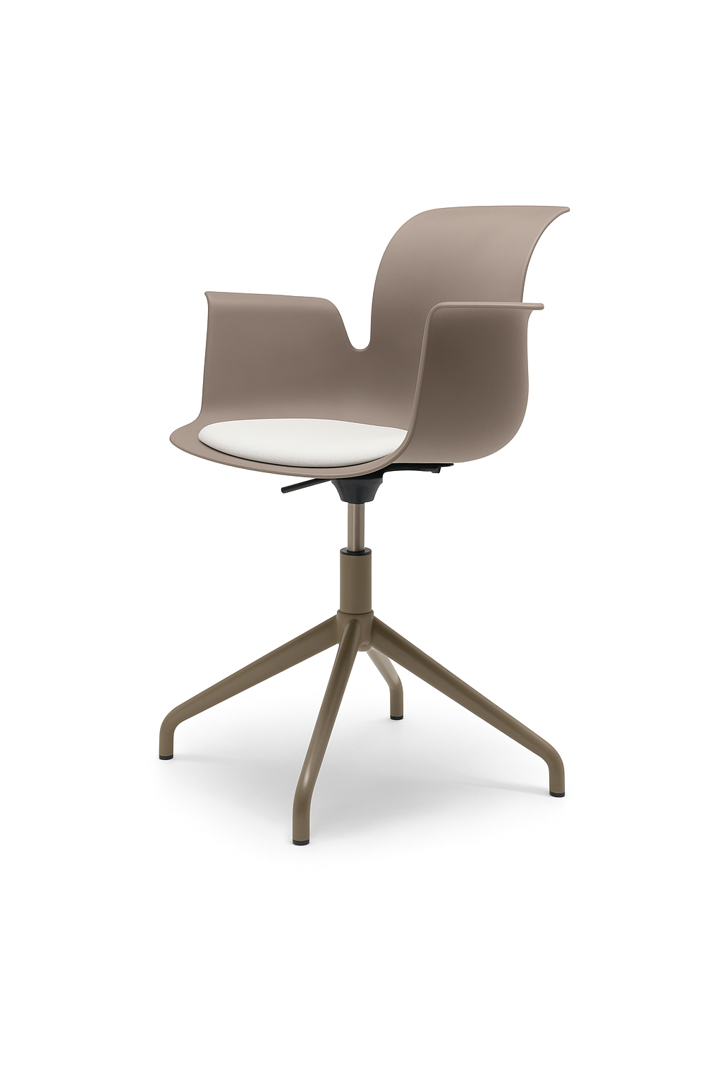 Pro Armchair Viersternalugestell farbig pulverbeschichtet von Flötotto