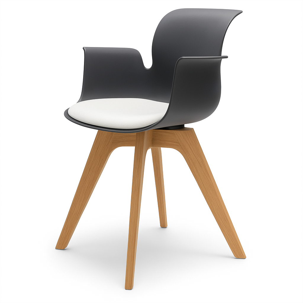 Pro Armchair Viersternholzgestell von Flötotto