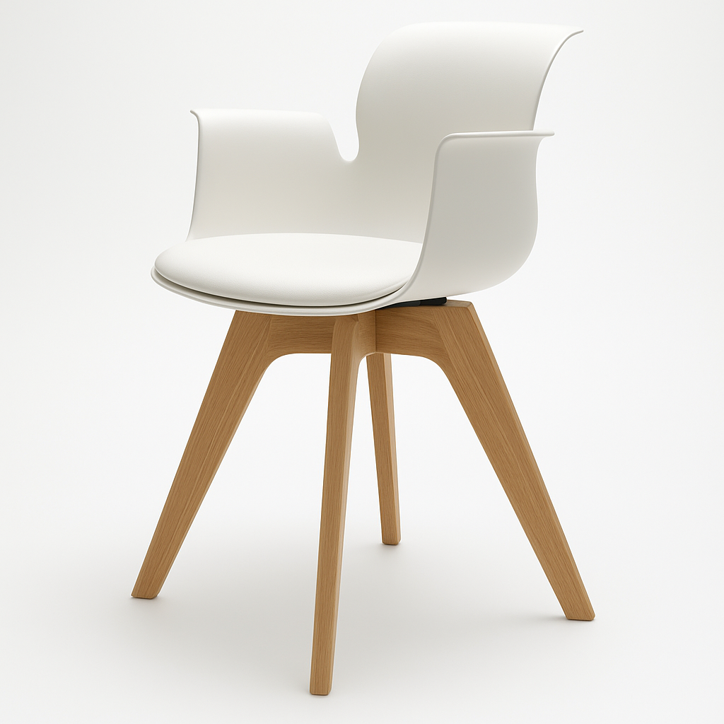 Pro Armchair Viersternholzgestell von Flötotto