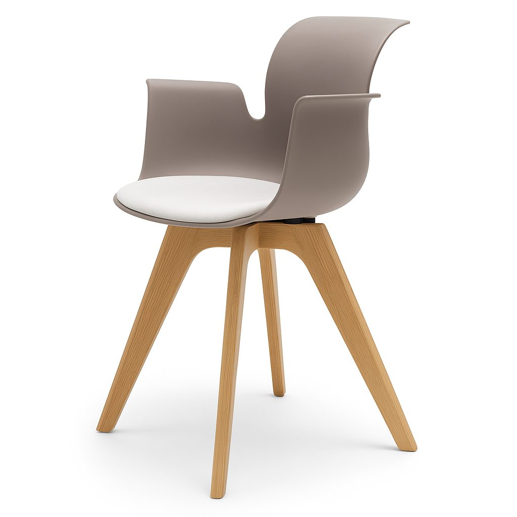 Pro Armchair Viersternholzgestell von Flötotto