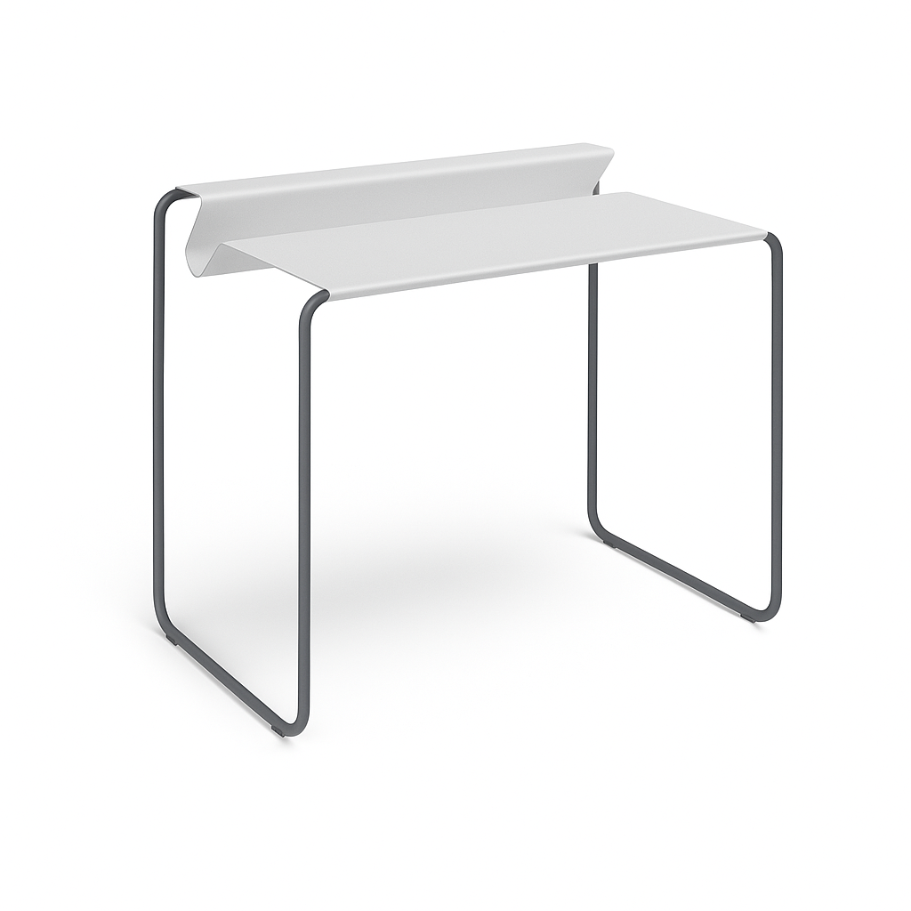 Sekretär PS07 (RAL 9006 weißaluminium) von Müller Möbel