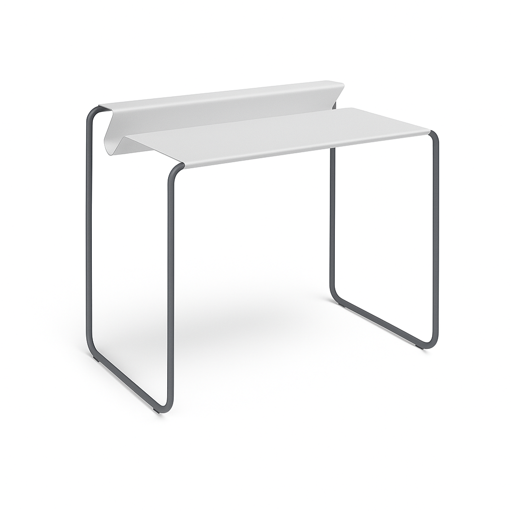 Sekretär PS07 (RAL 9006 weißaluminium) von Müller Möbel