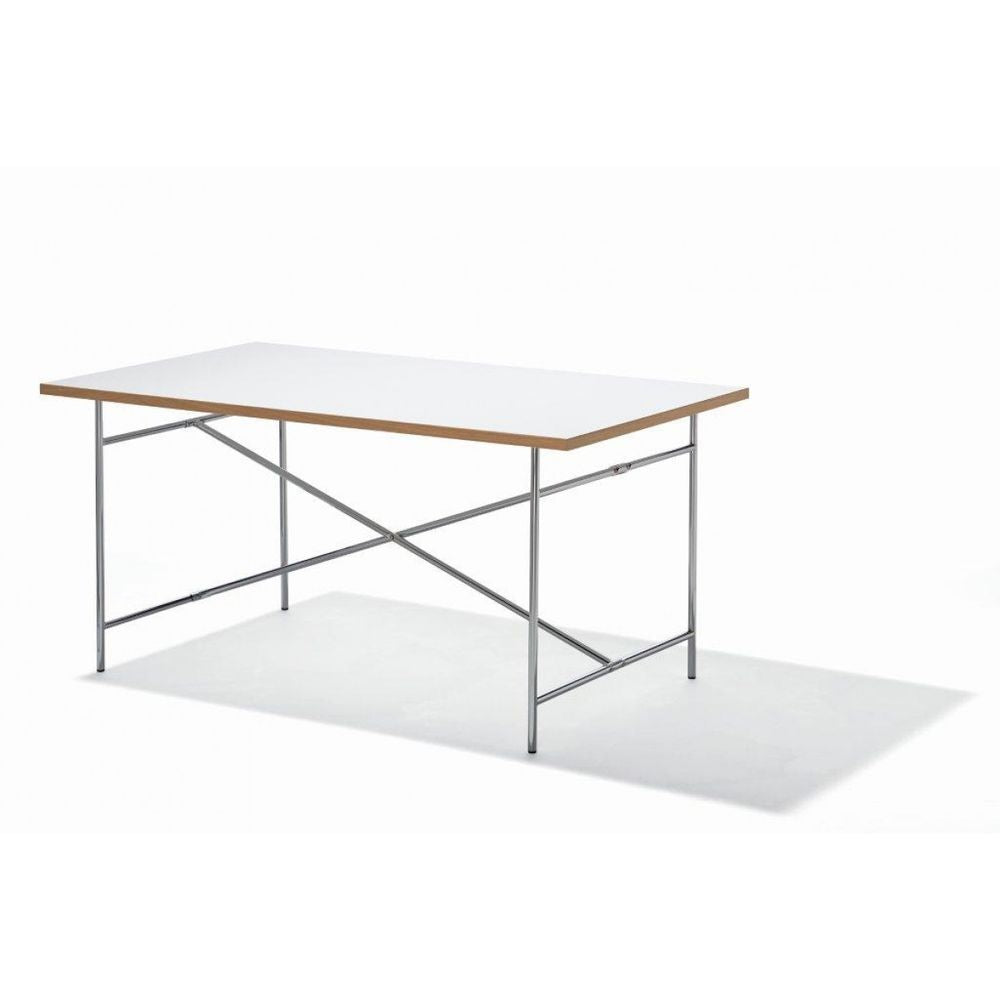 Weiße Tischplatte 1600 x 800 mm für Eiermann Tischgestell