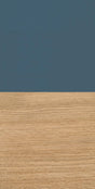 Linoleum Tischlerplatte 1400 x 800 mm für Eiermann Tischgestell