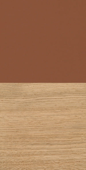 Linoleum Tischlerplatte 1400 x 800 mm für Eiermann Tischgestell