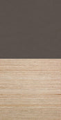 Linoleum Tischlerplatte 1400 x 800 mm für Eiermann Tischgestell