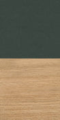 Linoleum Tischlerplatte 1400 x 800 mm für Eiermann Tischgestell