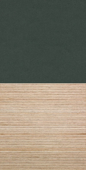 Linoleum Tischlerplatte 1400 x 800 mm für Eiermann Tischgestell