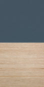 Linoleum Tischlerplatte 1400 x 800 mm für Eiermann Tischgestell