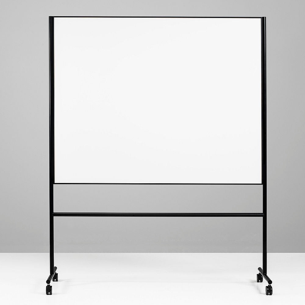 One mobiles Whiteboard (zweiseitig nutzbar) von Lintex