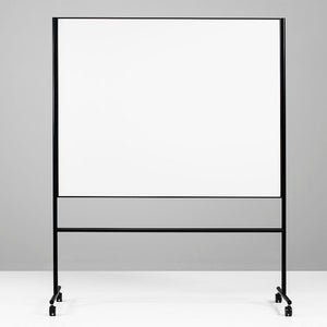 One mobiles Whiteboard (zweiseitig nutzbar) von Lintex