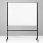 One mobiles Whiteboard (zweiseitig nutzbar) von Lintex