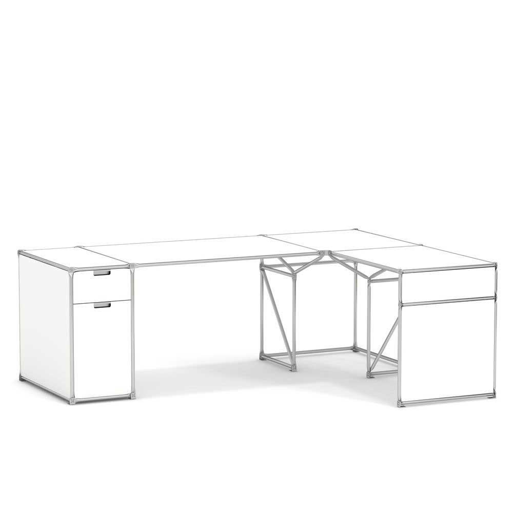 90° Winkelschreibtisch 47635 von System 180