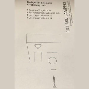 Arretierungssatz Eiermann (4 Stück)