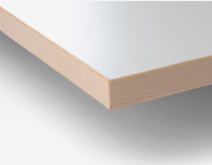 Weiße Tischplatte 1800 x 900 mm für Eiermann Tischgestell