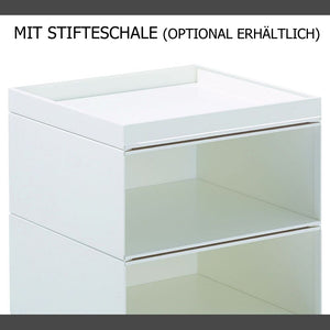 Container Stak 2 von Richard Lampert (Schwarz)