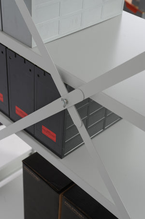 System Universalregal, Grundregal (5 Fachboden, 5 Ordnerhöhen)