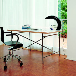 Eiermann 1 Tisch inkl. Melamintischplatte 140x80 cm (Kreuzposition: Exzentrisch)