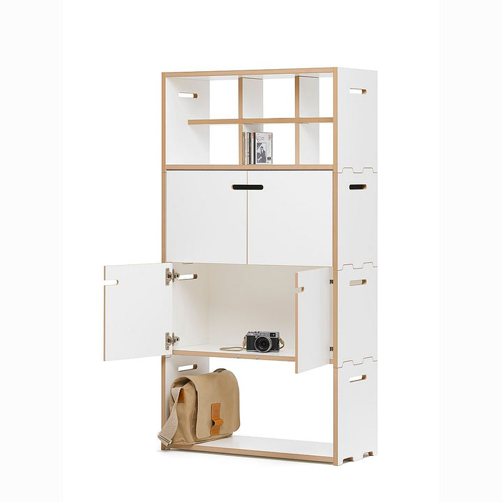 Hochstapler Anbaumodul mit Türen von Tojo