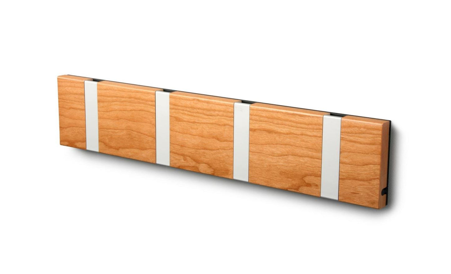 Wandgarderobe Knax mit vier Haken waagerecht von Loca
