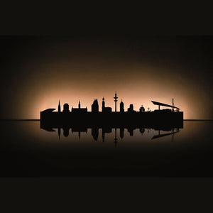 Lichtsilhouette  "Städte" von Radius Absolut