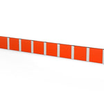 MDF Orange lackiert