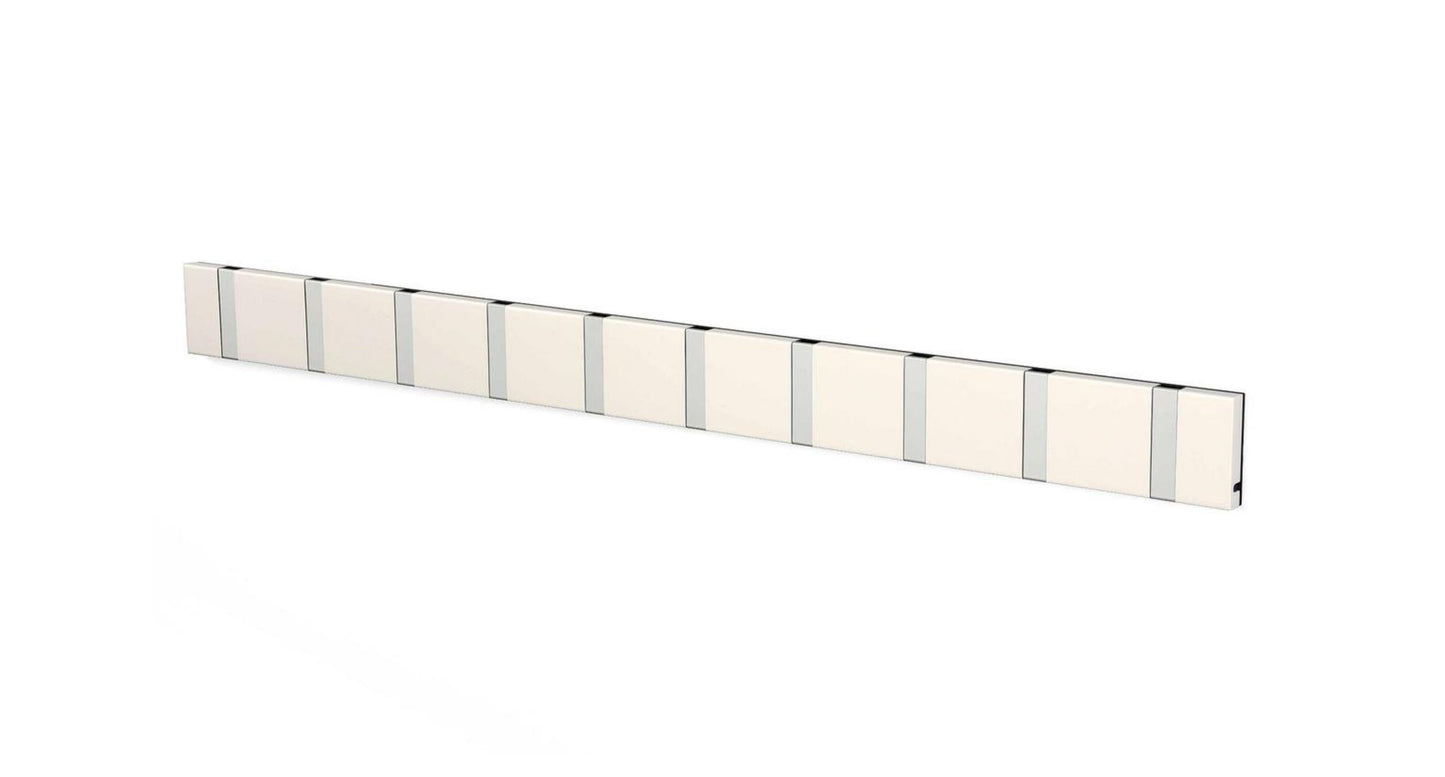 Wandgarderobe Knax mit 10 Haken