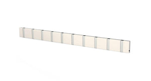 Wandgarderobe Knax mit 10 Haken