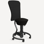 Mesh-Gewebe Runner (Gabriel) in Schwarz