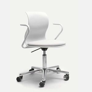 Pro 6 Chair Drehstuhl mit Armlehnen (Gestell: polyamid schwarz) von Flötotto
