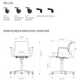 Pro Armchair Drehstuhl von Flötotto