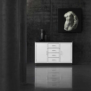 Sideboard SB 123-0-87 (Schubladen links) von Müller Möbel