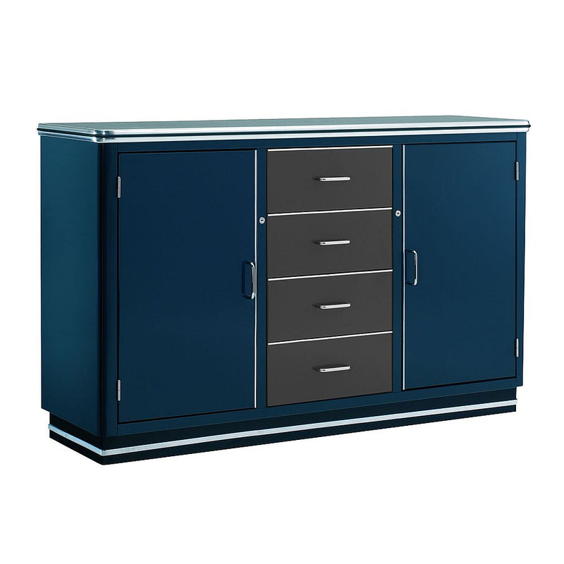 Sideboard SB123-0 mit drei Stahltüren von Müller Möbel