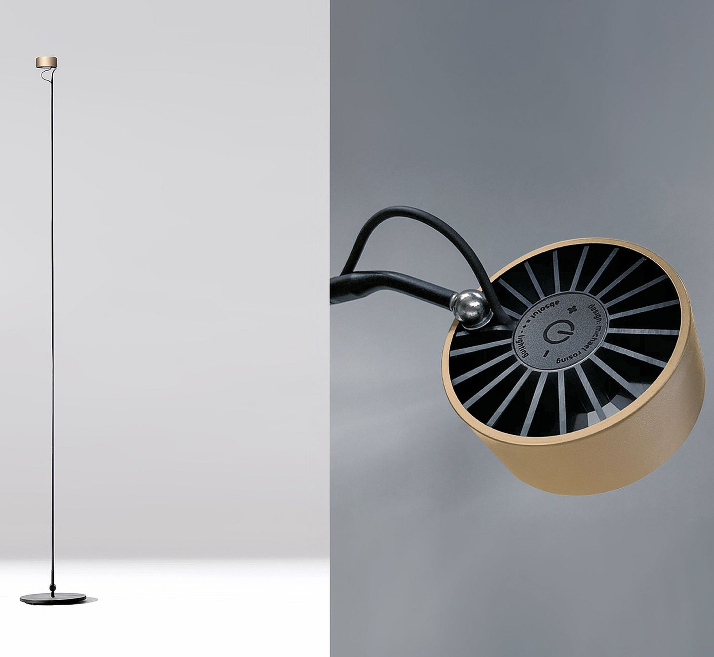 Standleuchte Basica 170 cm von Radius Absolut