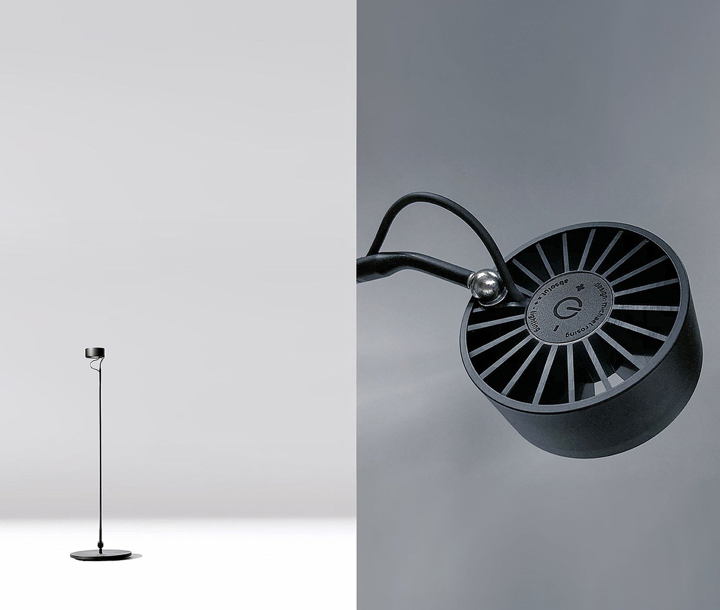 Standleuchte Basica 60cm von Radius Absolut