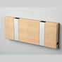 Wandgarderobe Knax mit zwei Haken waagerecht von Loca
