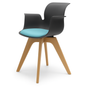Pro Armchair Viersternholzgestell von Flötotto