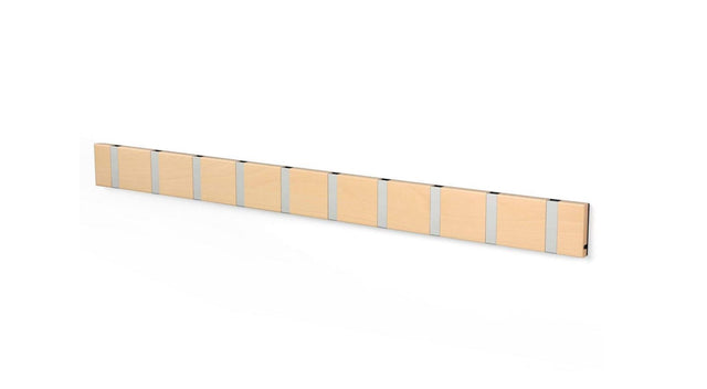 Wandgarderobe Knax mit 10 Haken