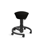 Mesh-Gewebe Runner (Gabriel) in Schwarz