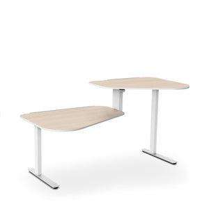 Aeris Active Office Desk in Weiß