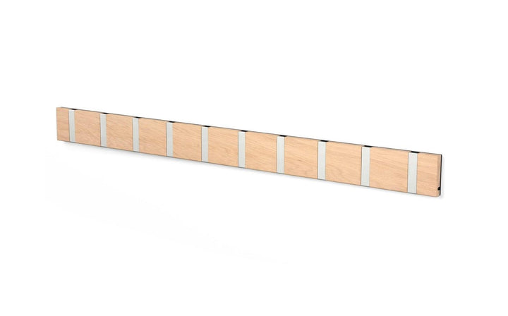 Wandgarderobe Knax mit 10 Haken