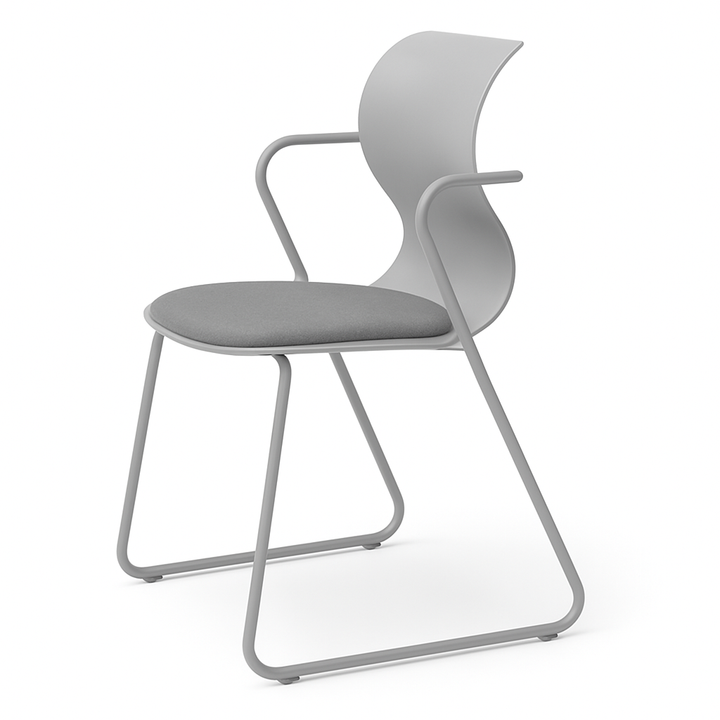 Pro Chair Gleitkufengestell mit Armlehne von Flötotto