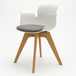 Pro Armchair Viersternholzgestell von Flötotto