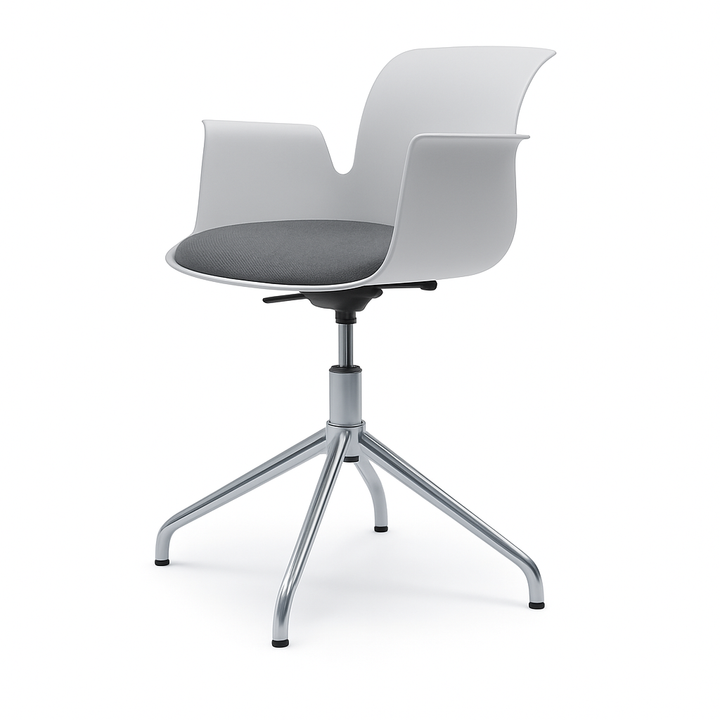PRO ARMCHAIR Vierstern-Aluminiumgestell