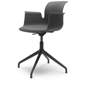 Pro Armchair Viersternalugestell farbig pulverbeschichtet von Flötotto