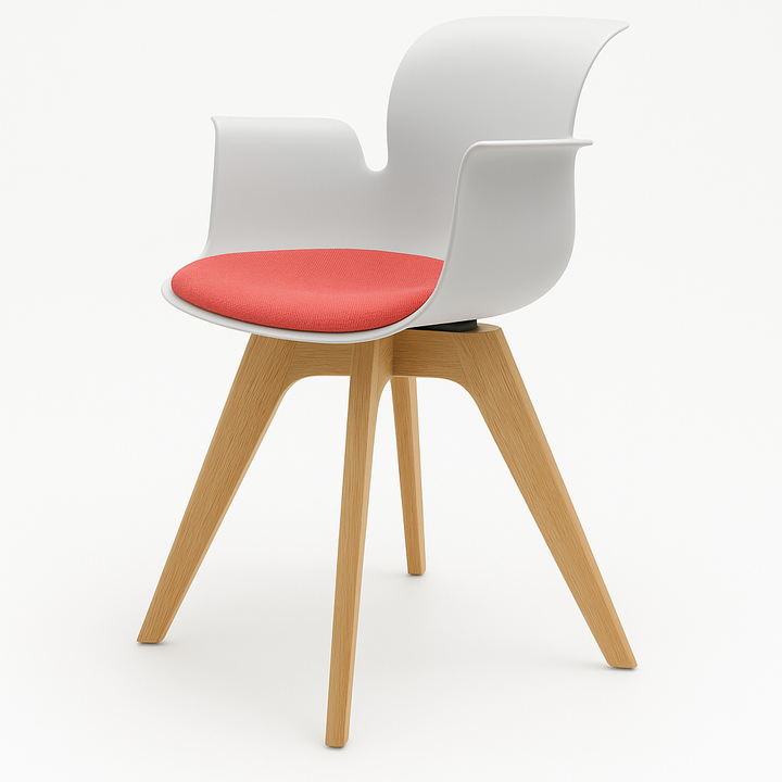 Pro Armchair Viersternholzgestell von Flötotto