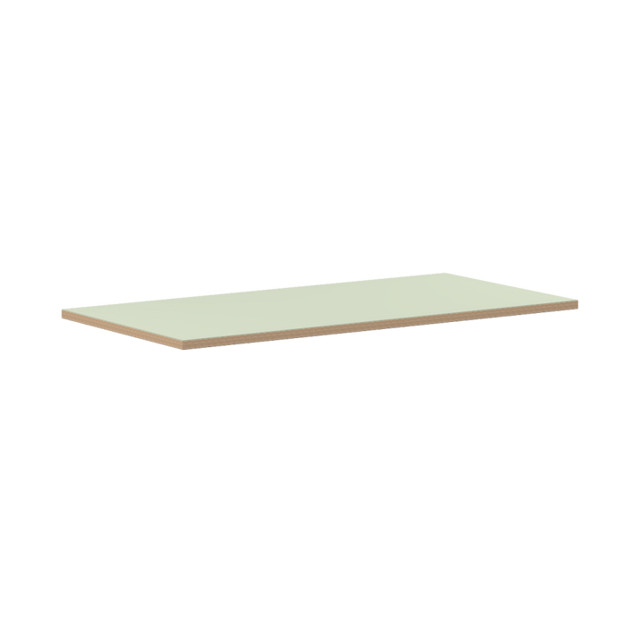 Linoleum Tischlerplatte 1400 x 800 mm für Eiermann Tischgestell