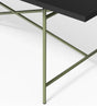 Eiermann 1 Tisch inkl. Melamintischplatte 140x80 cm (Kreuzposition: Exzentrisch)